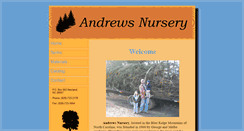 Desktop Screenshot of andrewsnursery.com